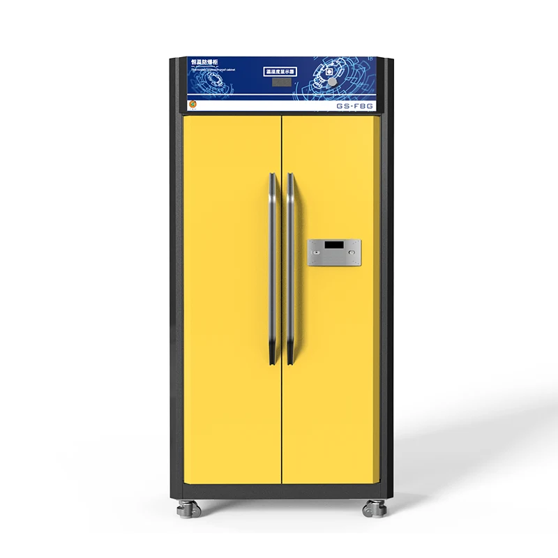 Hvordan bruger man det eksplosionssikre skab med konstant temperatur korrekt?