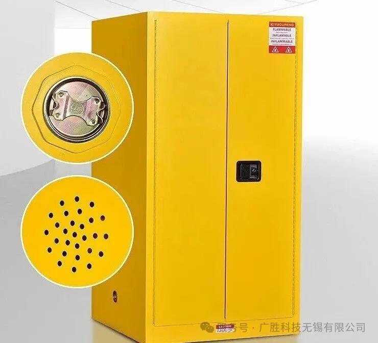 Den kritiske rolle af justerbare ventilationsåbninger på brandfarlige sikkerhedsskabe