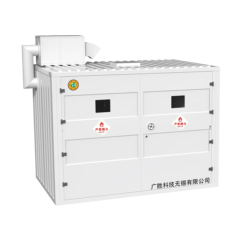 Reol-type udendørs eksplosionssikker lagerbeholderlager