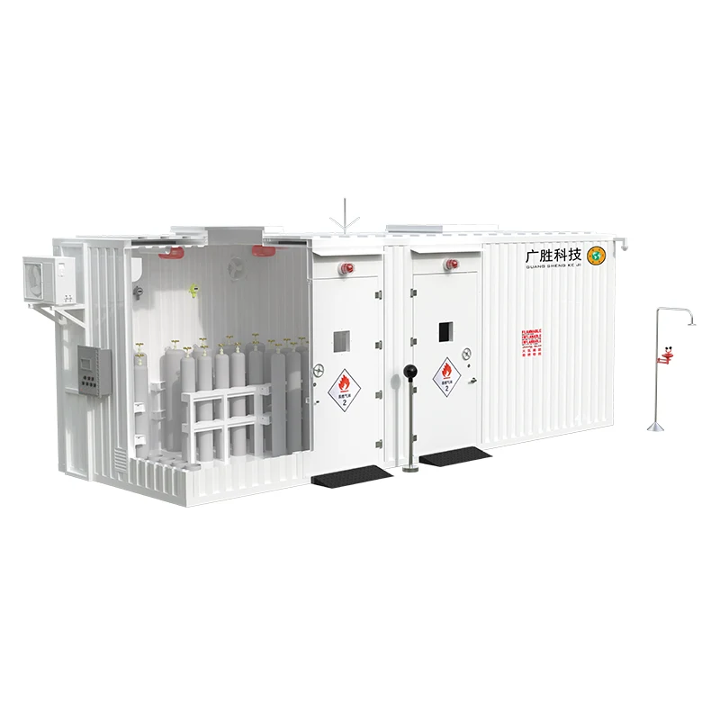 Walk-in Eksplosionssikker gascylinder lagerbeholderlager